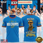 NBA Finals 2025 Champions Oklahoma City Thunder All Over Print Hoodie T-Shirt