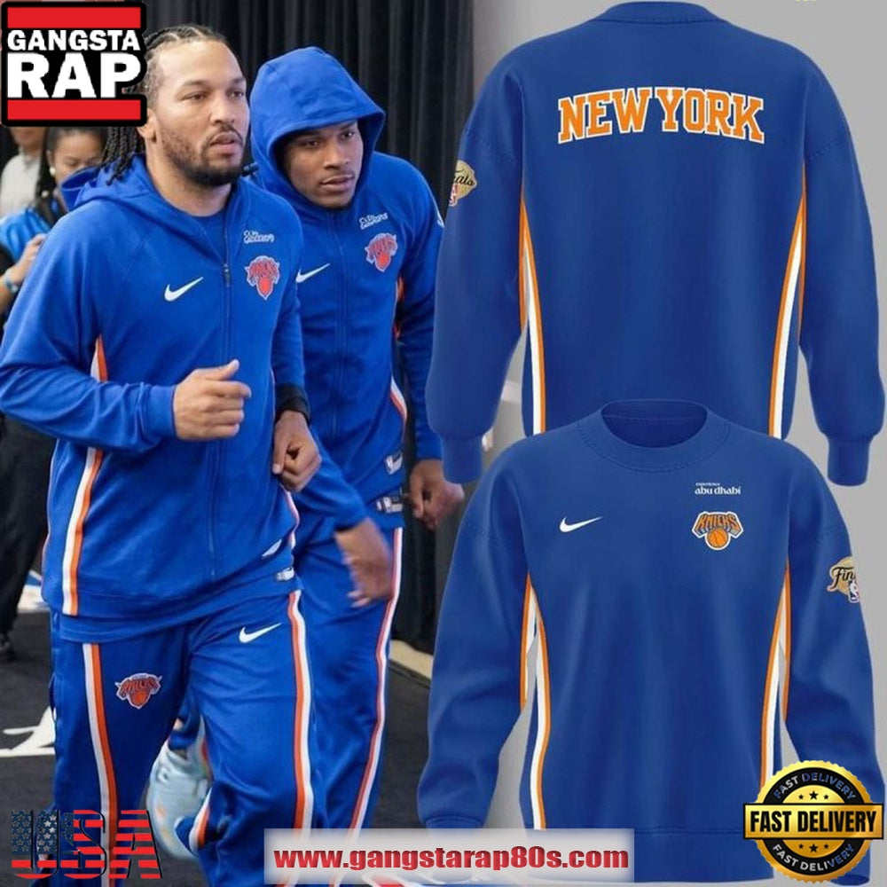 NBA Finals 2026 New York Knicks Zoned Dri-FIT Hoodie T-Shirt