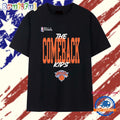 NBA Finals New York Knicks the comeback kids basketball T Shirt