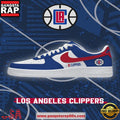 NBA Los Angeles Basketball Air Force 1 Sneakers Shoes Version