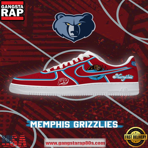 NBA Memphis Basketball New 2026 Version Air Force 1 Sneakers Shoes