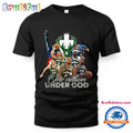 NBA Milwaukee Bucks One Nation Under God Vintage T Shirt
