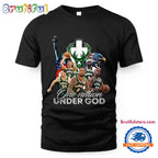 NBA Milwaukee Bucks One Nation Under God Vintage T Shirt