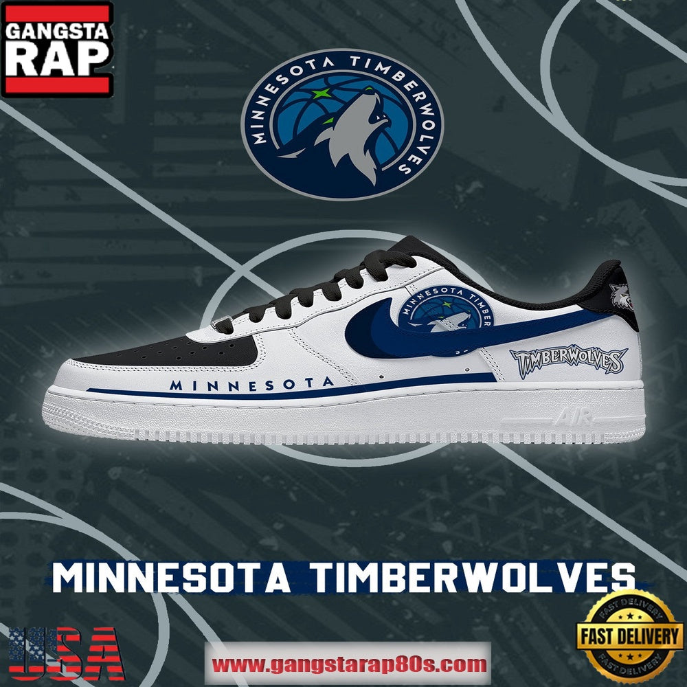 NBA Minnesota Basketball New 2026 Version Air Force 1 Sneakers Shoes