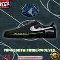 NBA Minnesota Basketball Unique Sports Design Air Force 1 Sneakers Shoes