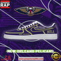 NBA New Orleans Basketball Premium New 2026 Version Air Force 1 Sneakers Shoes