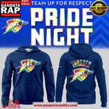NBA OKC Thunder Pride Night 2025 All Over Print Hoodie