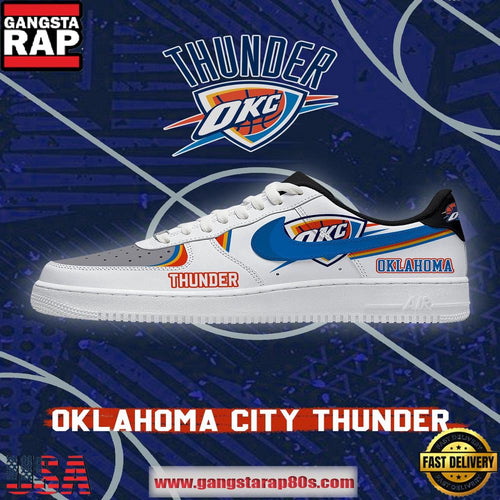 NBA Oklahoma City Basketball Premium New 2026 Version Air Force 1 Sneakers Shoes