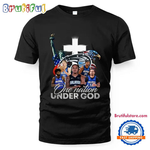 NBA Orlando Magic One Nation Under God Vintage T Shirt