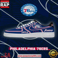 NBA Philadelphia Basketball Limited Style New 2026 Version Air Force 1 Sneakers Shoes