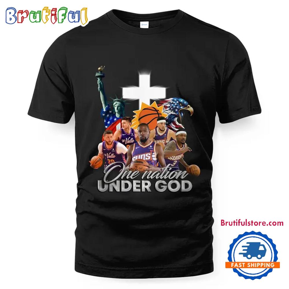 NBA Phoenix Suns One Nation Under God Vintage T Shirt