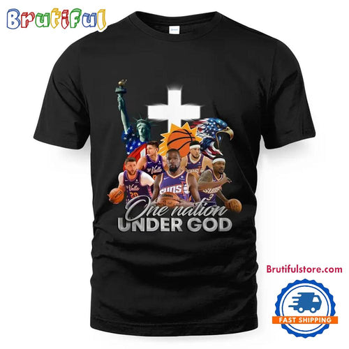NBA Phoenix Suns One Nation Under God Vintage T Shirt