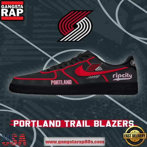 NBA Portland Trail Basketball Premium New 2026 Version Air Force 1 Sneakers Shoes