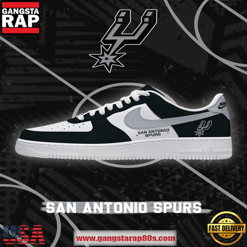 NBA San Antonio Basketball New 2026 Version Air Force 1 Sneakers Shoes
