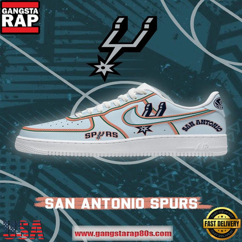 NBA San Antonio Basketball Premium New 2026 Version Air Force 1 Sneakers Shoes