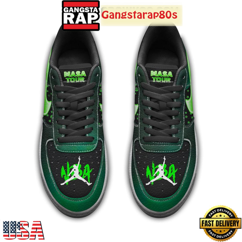 NBA Youngboy Masa Tour 2025 Air Force 1 Shoes Running Sneakers