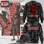 NC State Football Black Camo 2026 Hoodie T-Shirt
