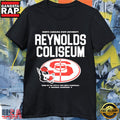 NC State Wolfpack Reynolds Coliseum 1974 1983 Men’s Basketball National Champions T-Shirt