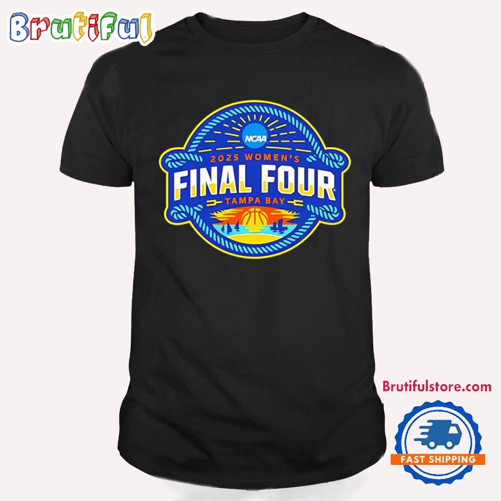 NCAA 2025 Women’s Basketball Final Four Logo T Shirt