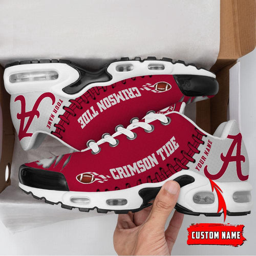 NCAA Alabama Crimson Tide Football Custom New Design Air Max Plus Shoes Running Sneakers
