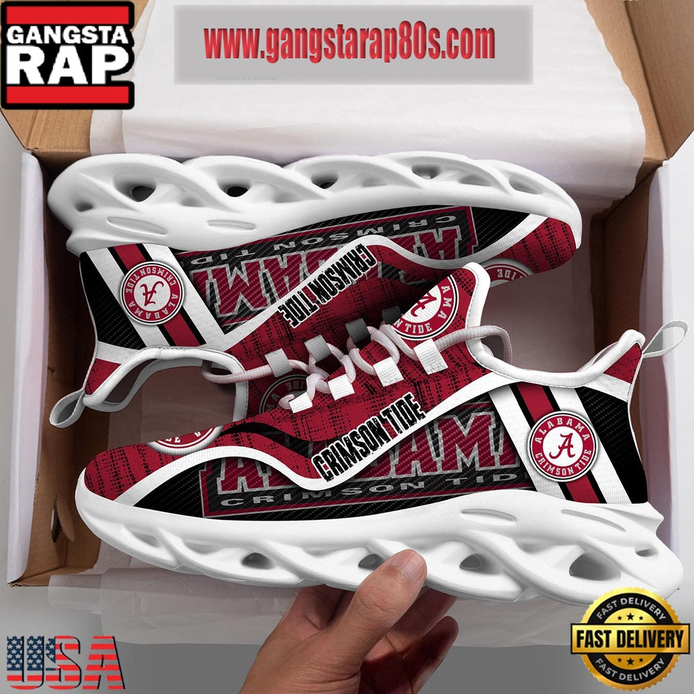 NCAA Alabama Crimson Tide New Design Max Soul Shoes Running Sneakers