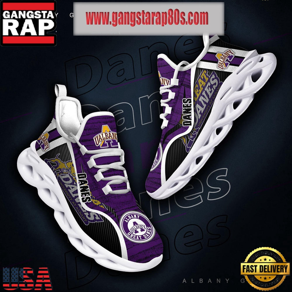NCAA Albany Great Danes New Design Max Soul Shoes Running Sneakers