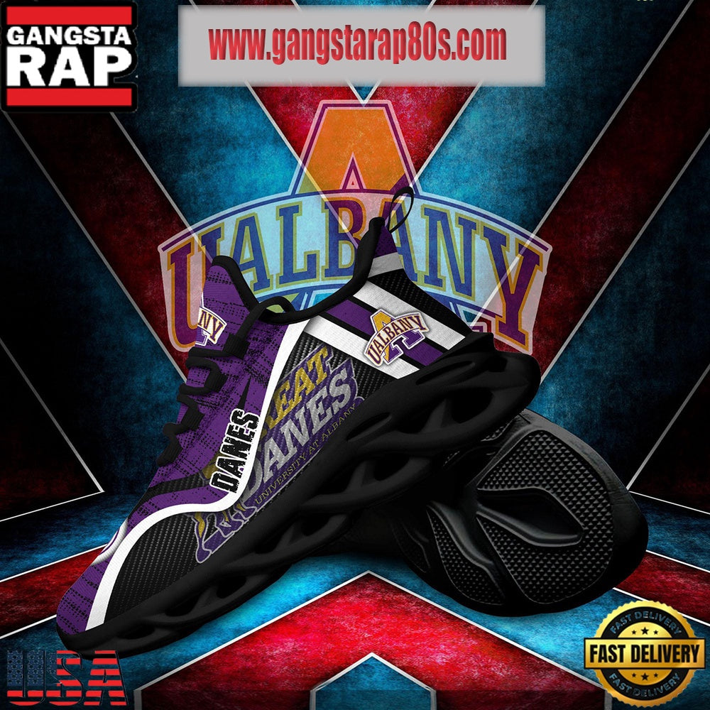 NCAA Albany Great Danes New Design Max Soul Shoes Running Sneakers