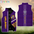NCAA Albany Great Danes Sport Team Personalized Sleeveless Down Puffer Jacket