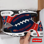 NCAA American Athletic Conference Football Custom New Design Air Max Plus Shoes Running Sneakers