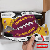 NCAA Arizona State Sun Devils Football Custom New Design Air Max Plus Shoes Running Sneakers