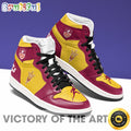 NCAA Arizona State Sun Devils Gold Air Jordan 1 High Sneakers