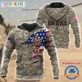 NCAA Arizona State Sun Devils Military Veterans Camouflage Hoodie
