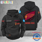 NCAA Arizona State Sun Devils Sport Team Design Logo Name Cargo Hoodie