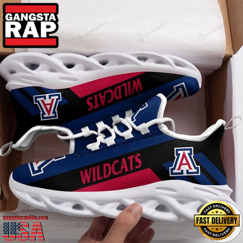 NCAA Arizona Wildcats Unique Design Max Soul Shoes Running Sneakers