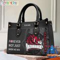 NCAA Arkansas Razorbacks Forever Not Just When We Win Leather Hand Bag