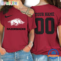 NCAA Arkansas Razorbacks Special Sport Team Custom Women’s One Shoulder Shirt