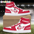 NCAA Arkansas Razorbacks Sport Team Personalized Air Jordan 1 Hightop Shoes