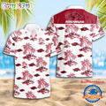 NCAA Arkansas Razorbacks Sporty Aloha Summer Hawaiian Shirt