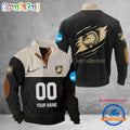 NCAA Army Black Knights Sport Team Custom Name And Number Buttoned Collar Sweatshirt