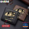 NCAA Army Black Knights Sporty Custom Men’s Leather Wallet
