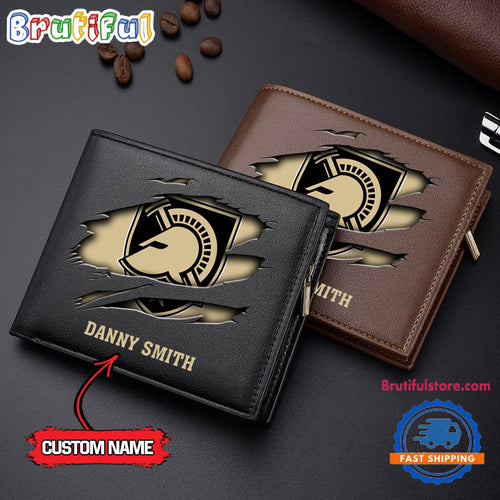NCAA Army Black Knights Sporty Custom Men’s Leather Wallet
