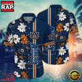 NCAA Auburn Tigers Flower Style Hot Summer Aloha Hawaiian Shirt