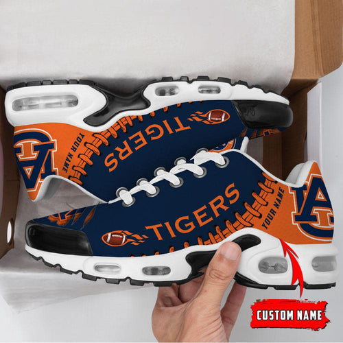 NCAA Auburn Tigers Football Custom New Design Air Max Plus Shoes Running Sneakers