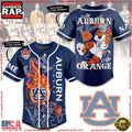 NCAA Custom Name Auburn Tigers Football Mascot Ready To Fight New Design Baseball Jersey