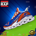 NCAA Boise State Broncos Football Clunky Unique Design Max Soul Shoes Running Sneakers