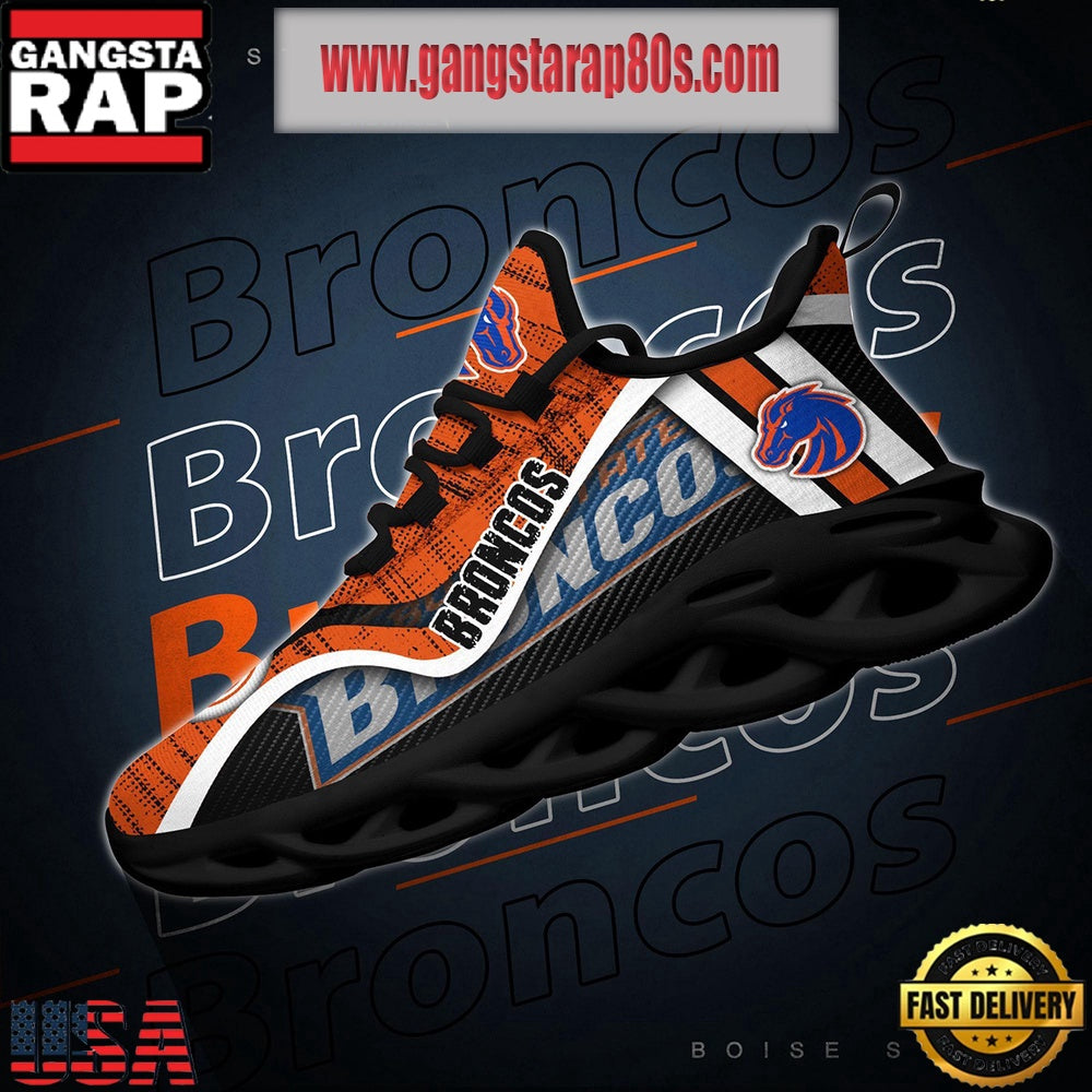 NCAA Boise State Broncos New Design Max Soul Shoes Running Sneakers