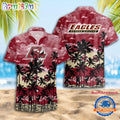 NCAA Boston College Eagles Palm Tree Hawaiian Shirt