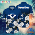 NCAA BYU Cougars Flower Tropical Summer Beach Hawaiian Shirt