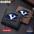 NCAA BYU Sporty Custom Men’s Leather Wallet