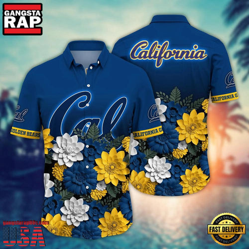 NCAA California Golden Bears Hot Summer Aloha Hawaiian Shirt Hawaiian Shirt